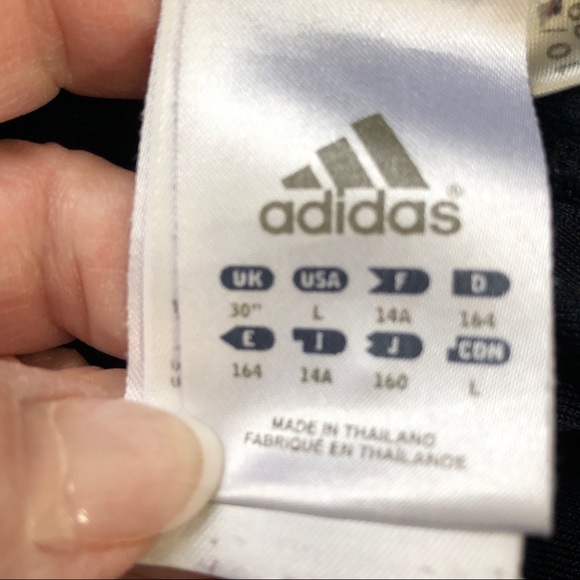 Adidas White With Stripes Polo - Picture 4 of 4